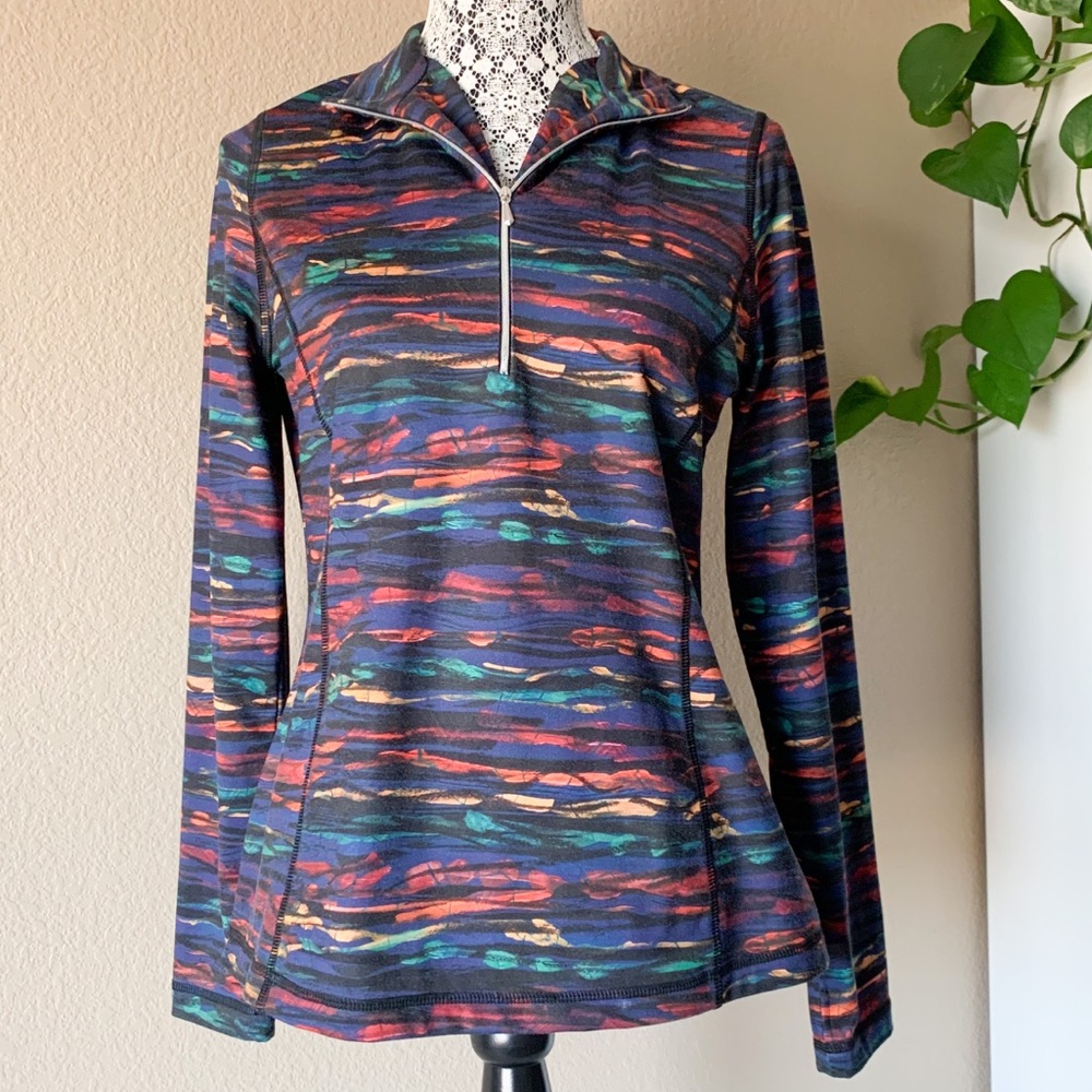 Snoskins Athletic Jacket Multi Rainbow, Size Large